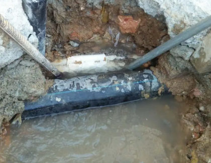 龙州测漏水之水管漏水